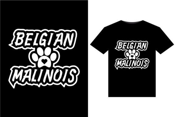 Belgian Malinois T-Shirt Design