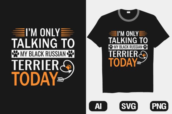 I’m Only My Black Russian Dog T-shirts