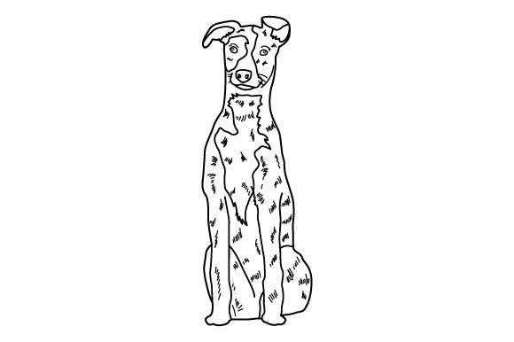 Realistic Mongrel Dog